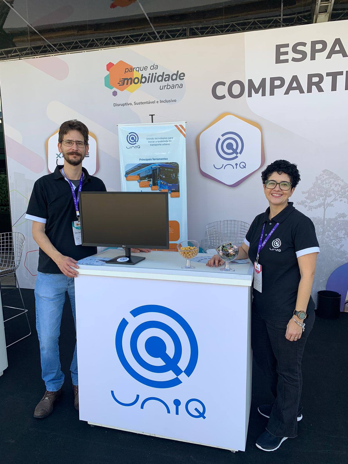 Funcionários da UniQ no Parque da Mobilidade Urbana