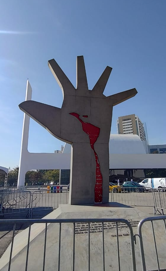 Monumento do Memorial da América Latina